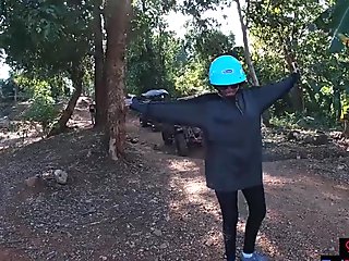 Amateur Thai teen girlfriend POV blowjob after a day out having fun